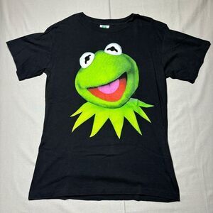 Vintage 1990s Kermit The Frog Blackout T-Shirt XL Rare‎ Kermit Collection